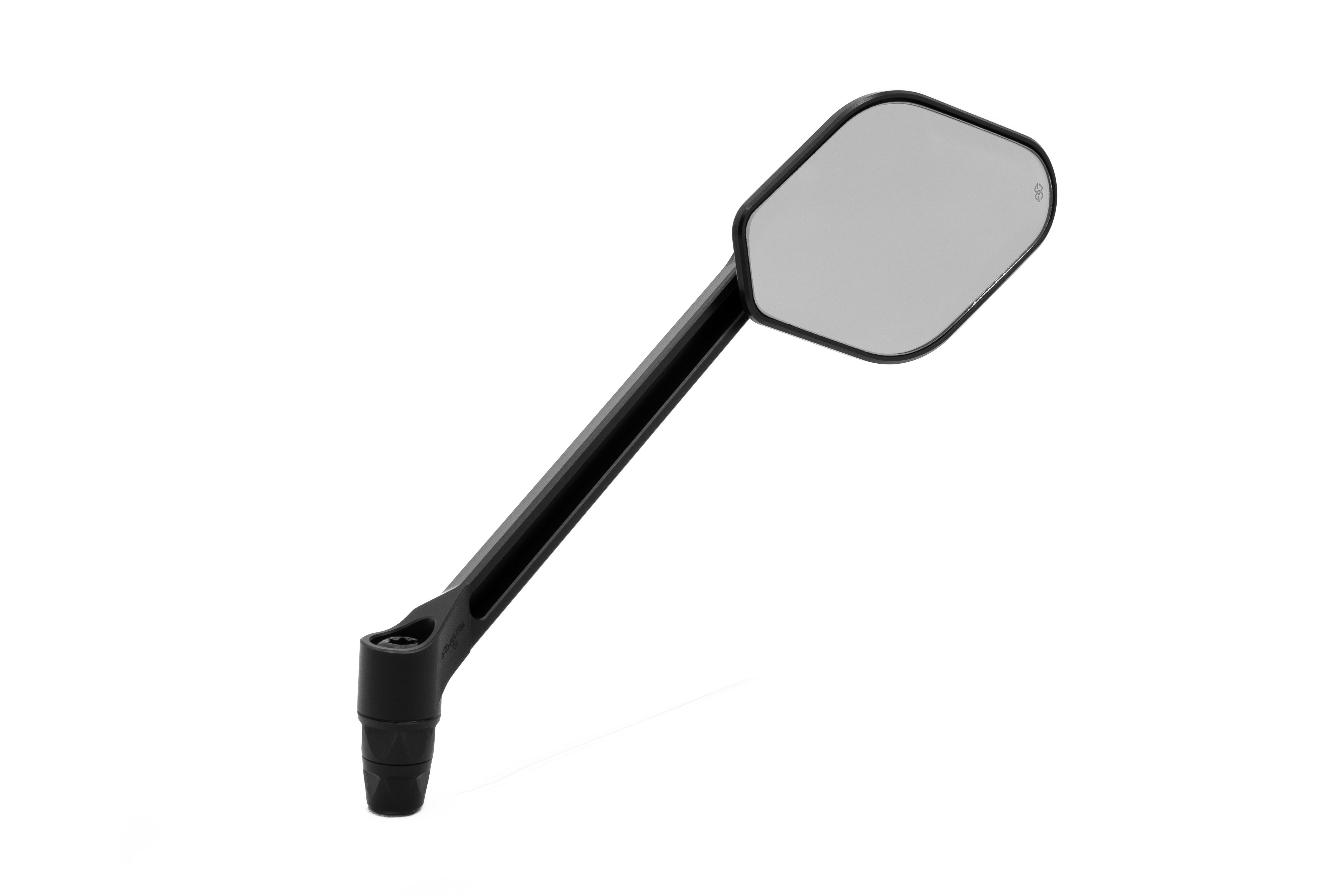 STRATOS Armaturenspiegel links schwarz-matt