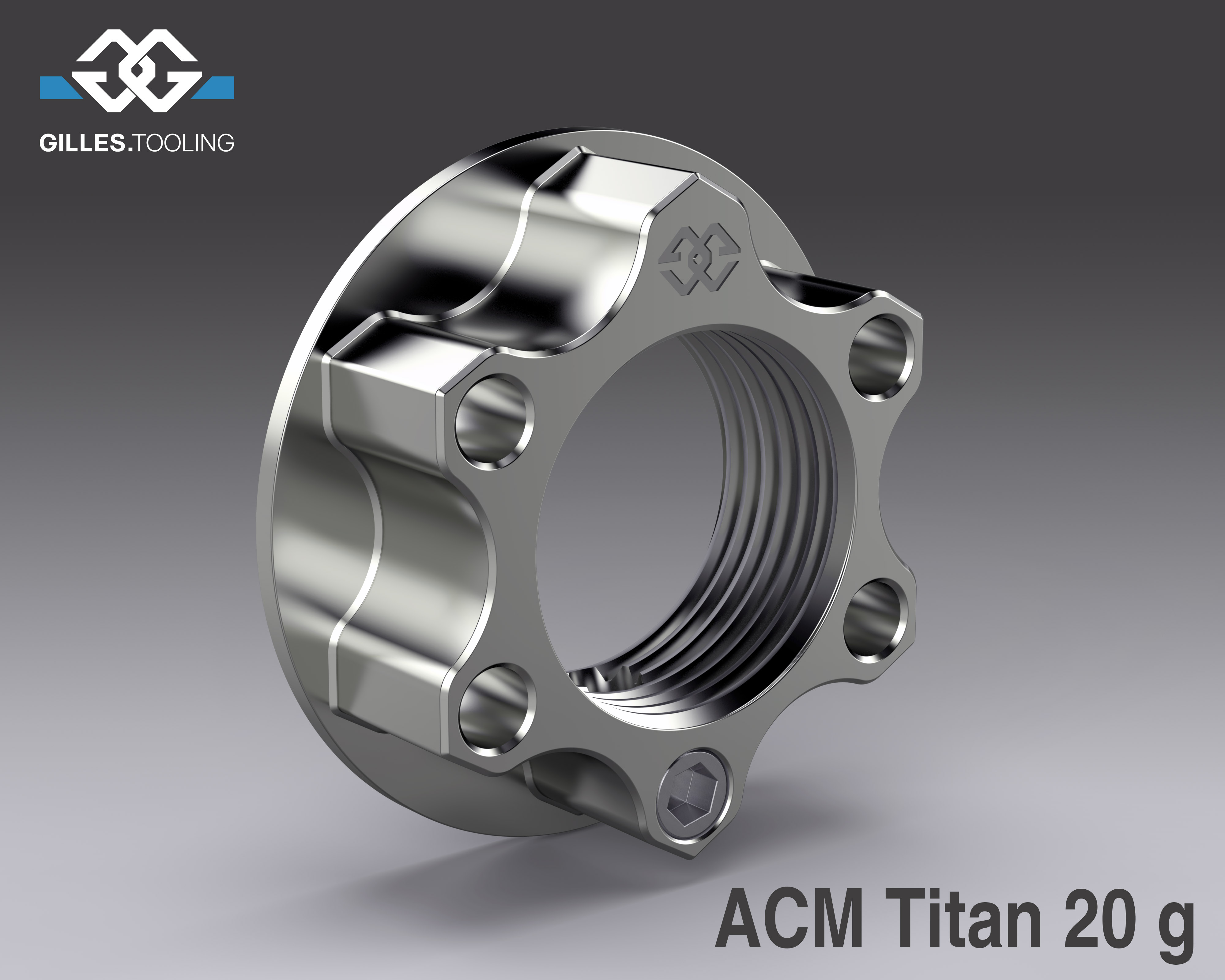 Sicherheitsmutter ACM titan M18X1,5 KIT