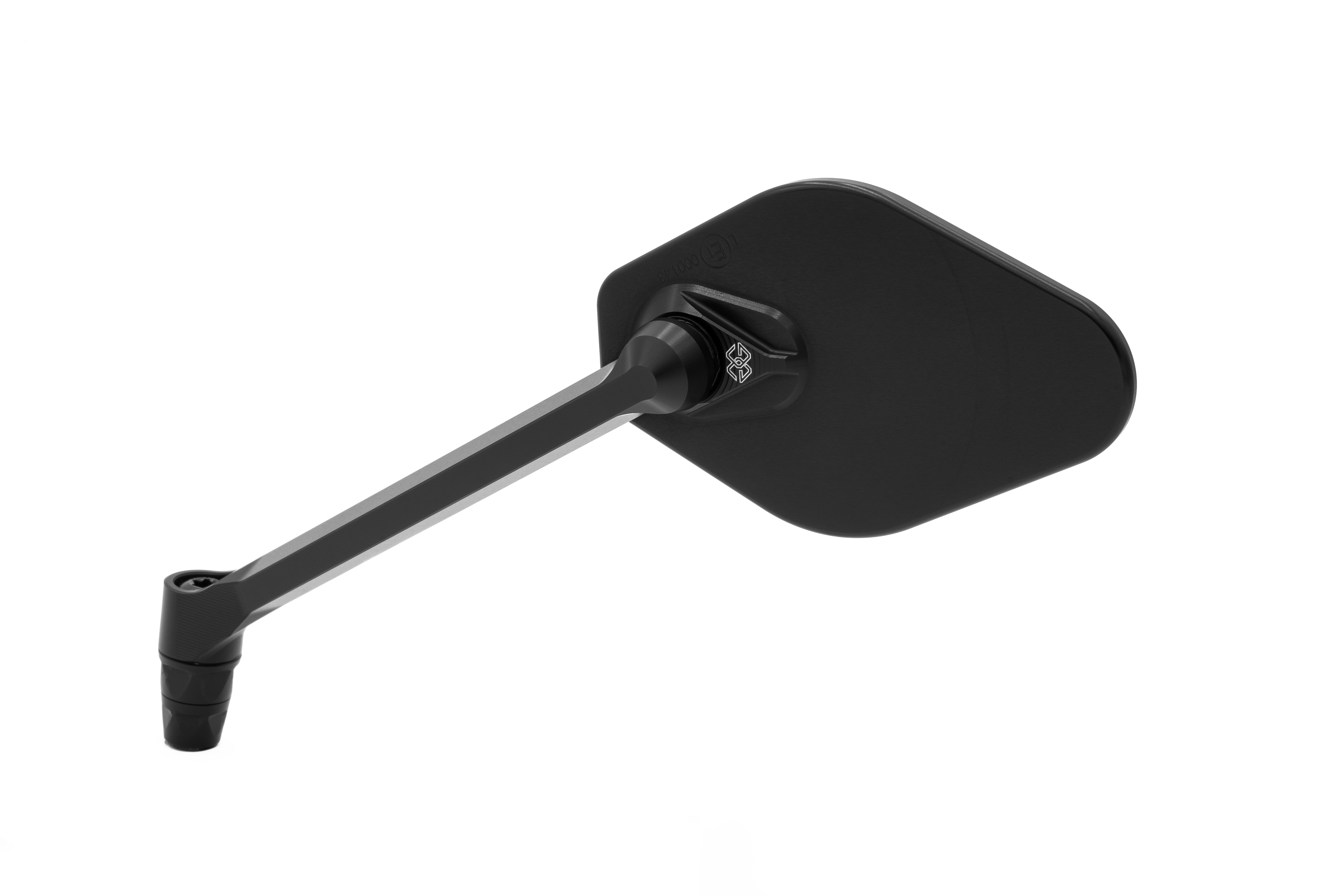 STRATOS Armaturenspiegel links schwarz-matt