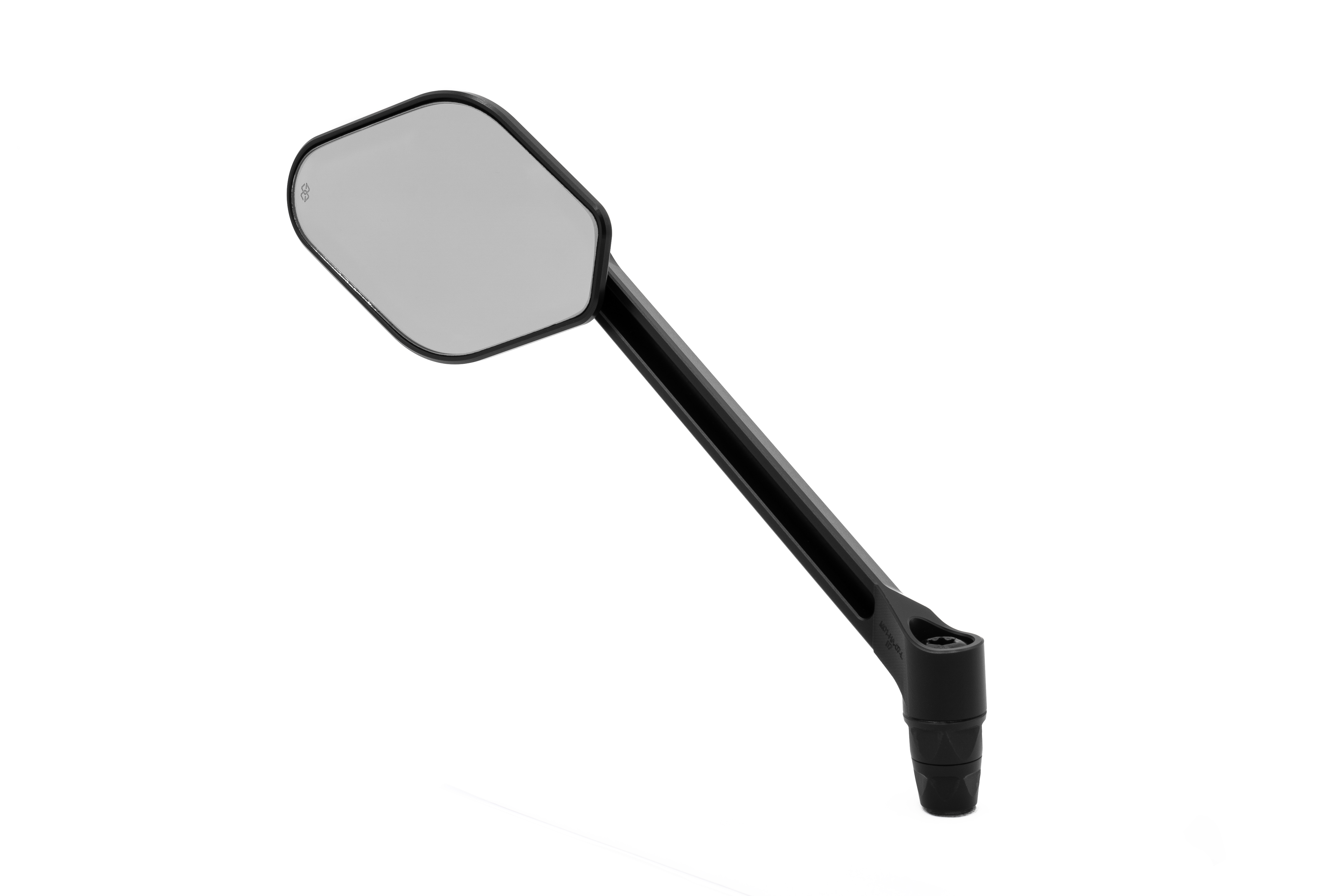 STRATOS Armaturenspiegel links schwarz-matt